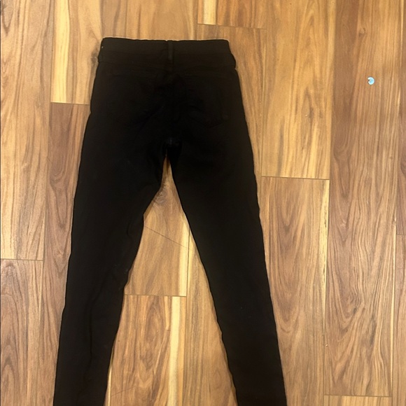 Flying monkey Low rise Black Skinny low pants size 27 - Picture 3 of 3